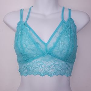 Make + Model Strappy Longline Lace Bralette NWOT
